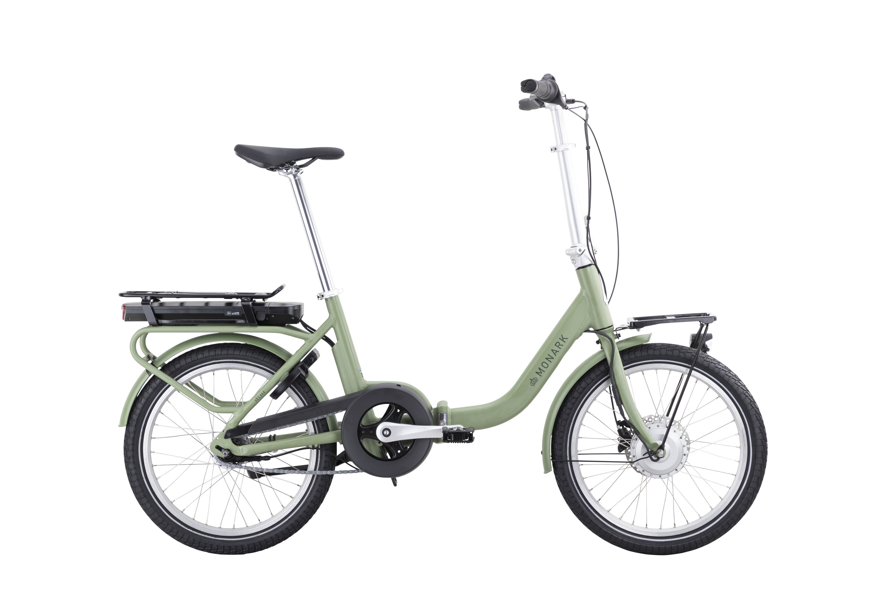 Elcykel Monark Delbar 7vxl - Heritage green
