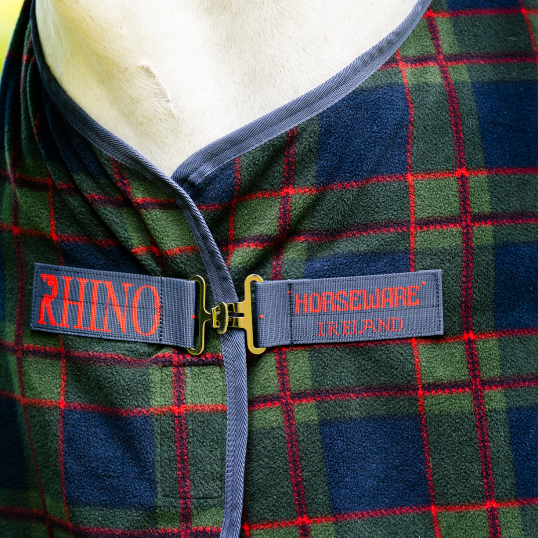RHINO CHECK FLEECE COOLER PONY - 4