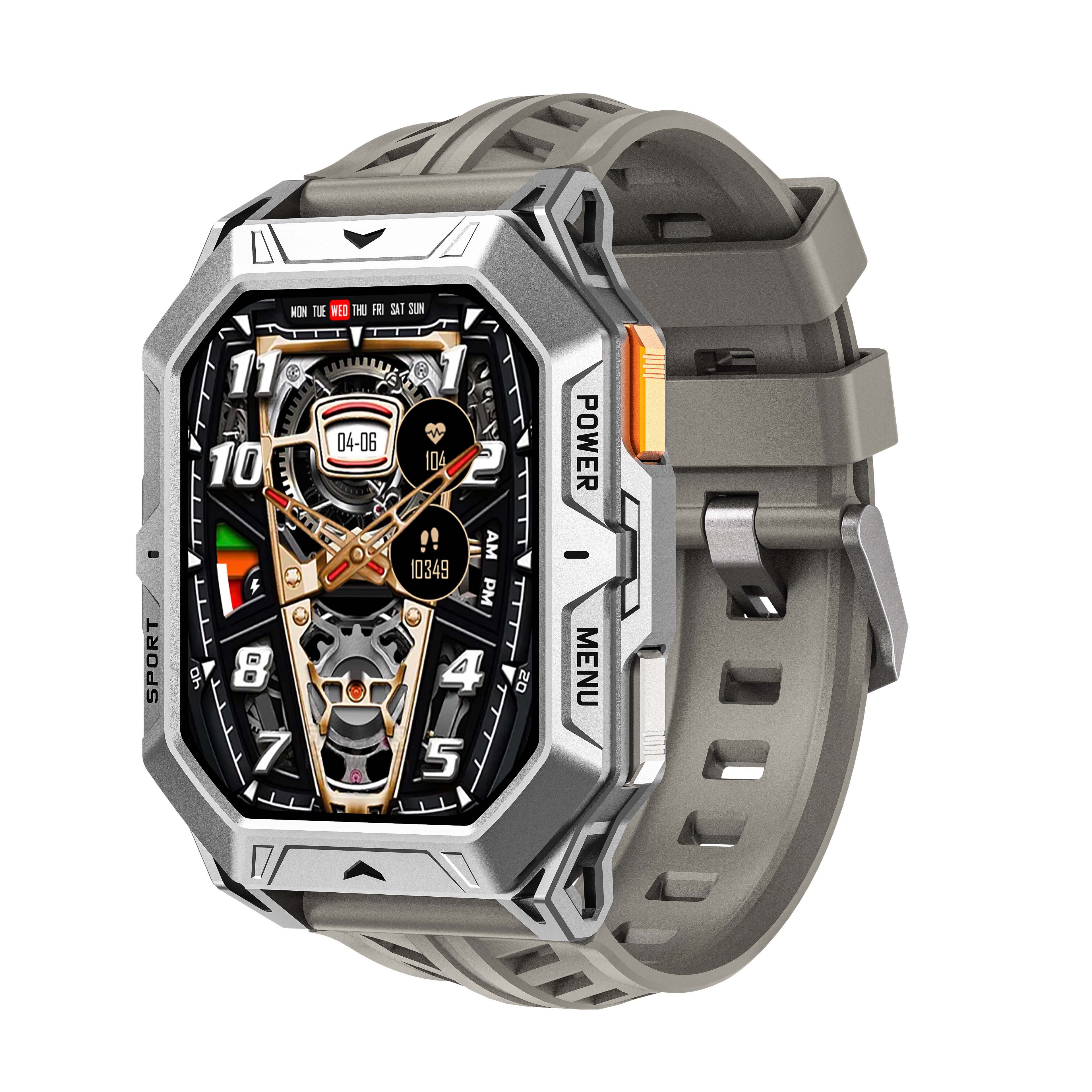 Philippe Palmer Smart Watch LP87 AMOLED Silver - 2