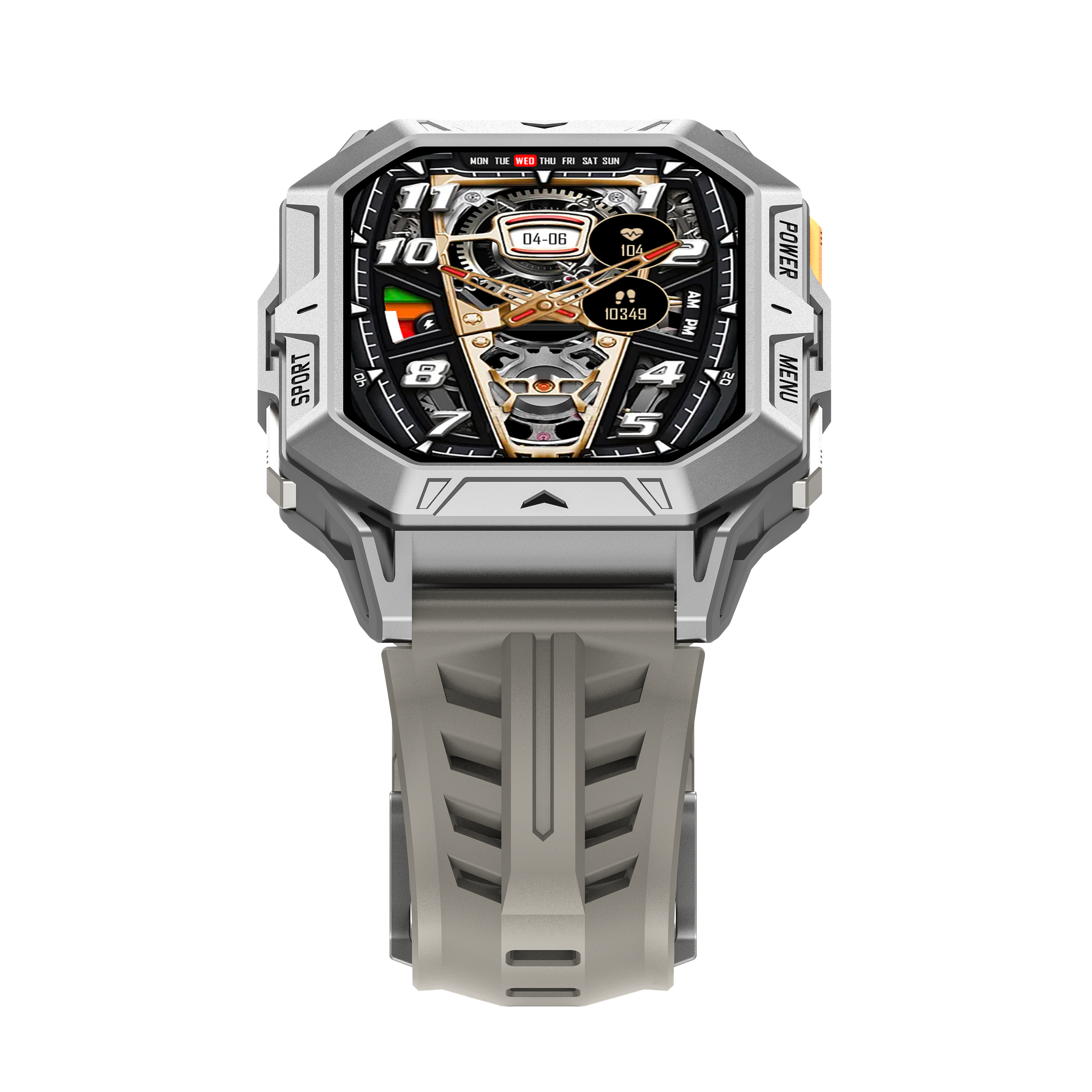 Philippe Palmer Smart Watch LP87 AMOLED Silver - 10