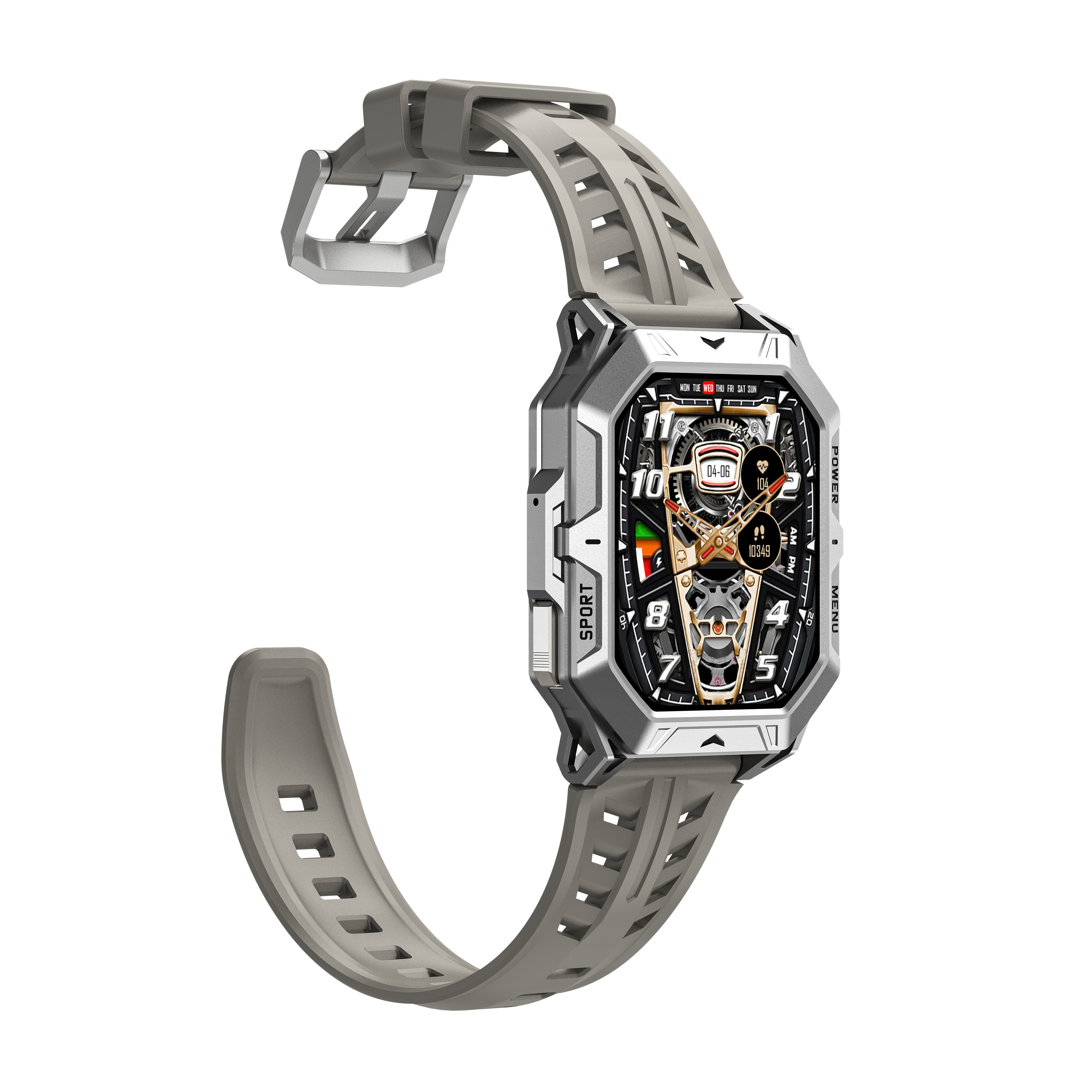 Philippe Palmer Smart Watch LP87 AMOLED Silver - 7