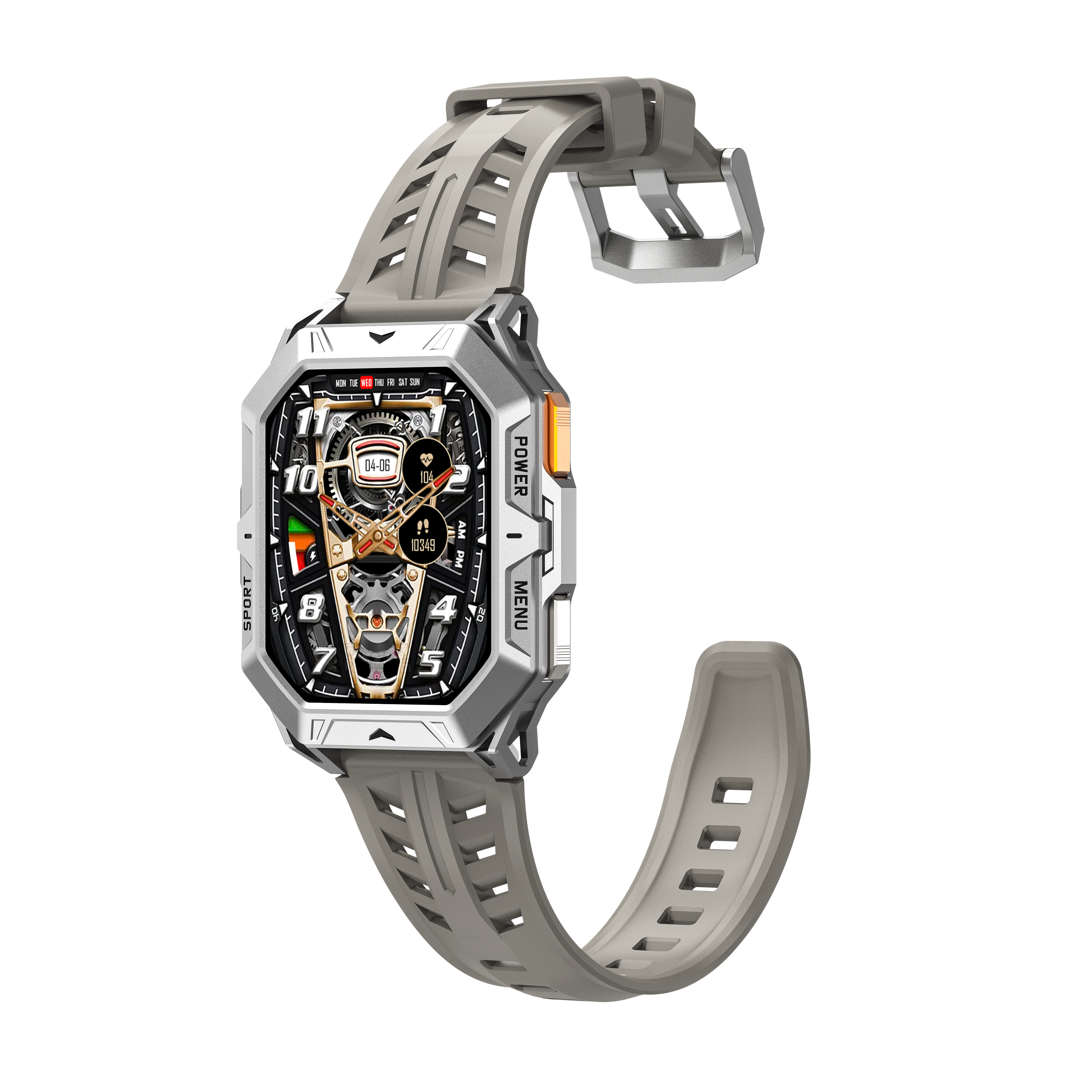 Philippe Palmer Smart Watch LP87 AMOLED Silver - 6