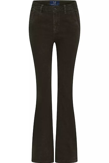 Mapp Jeans - Flare Bootcut Corduroy Jeans Oliv Oil