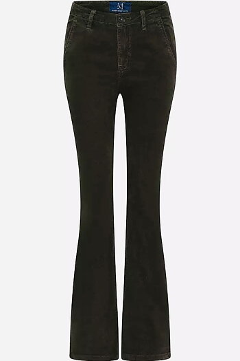 Mapp Jeans - Flare Bootcut Corduroy Jeans Oliv Oil