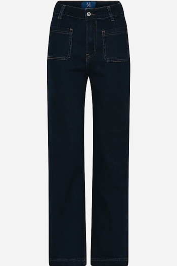 Mapp Jeans - Tutti Square Straight Denim Jeans Dark Blue