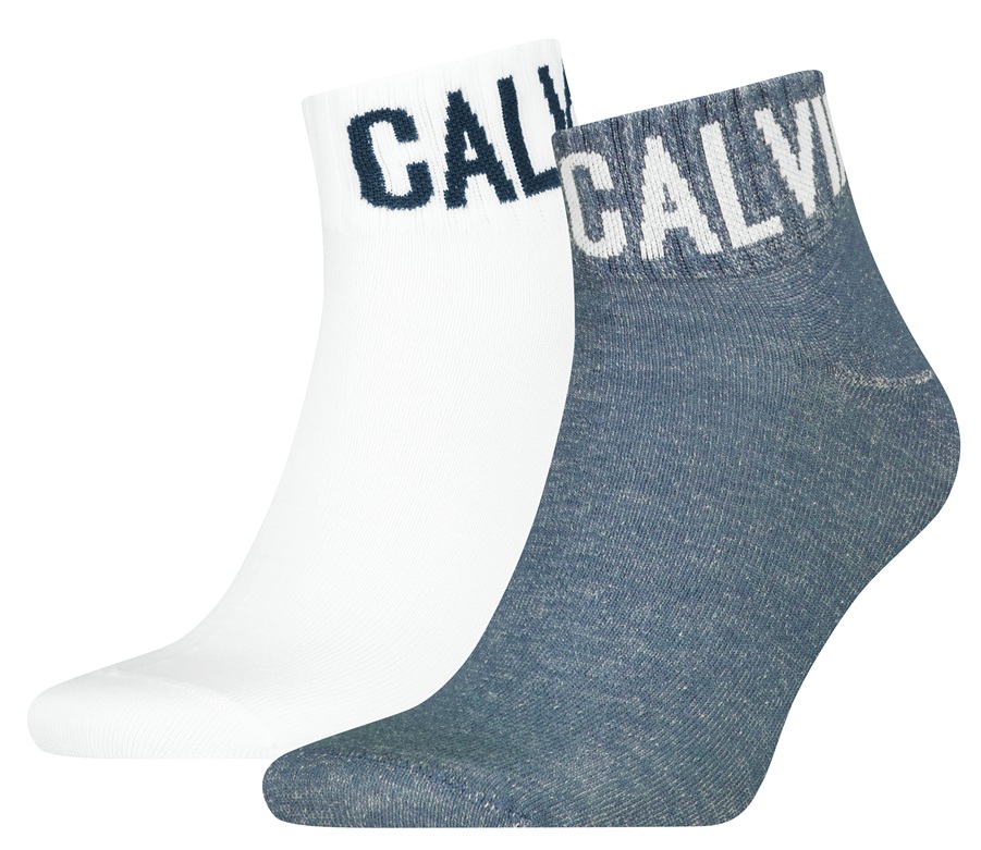 2-Pack Calvin Klein Men Quarter Ribbon Logo