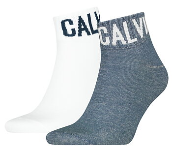 2-Pack Calvin Klein Men Quarter Ribbon Logo