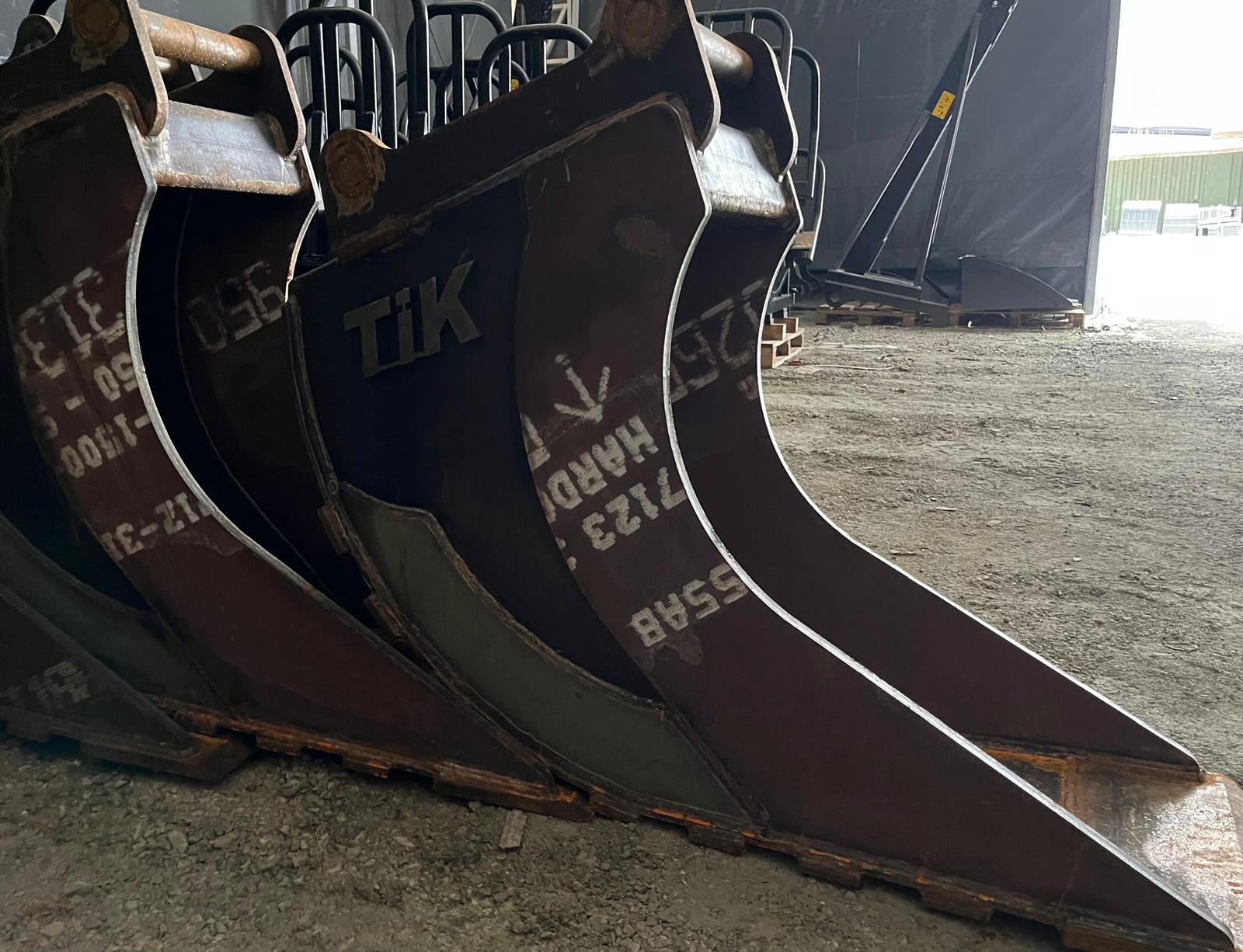 Grävskopa 1350 liter, bredd, 110 cm. S70, S80, B20, B27 - 3