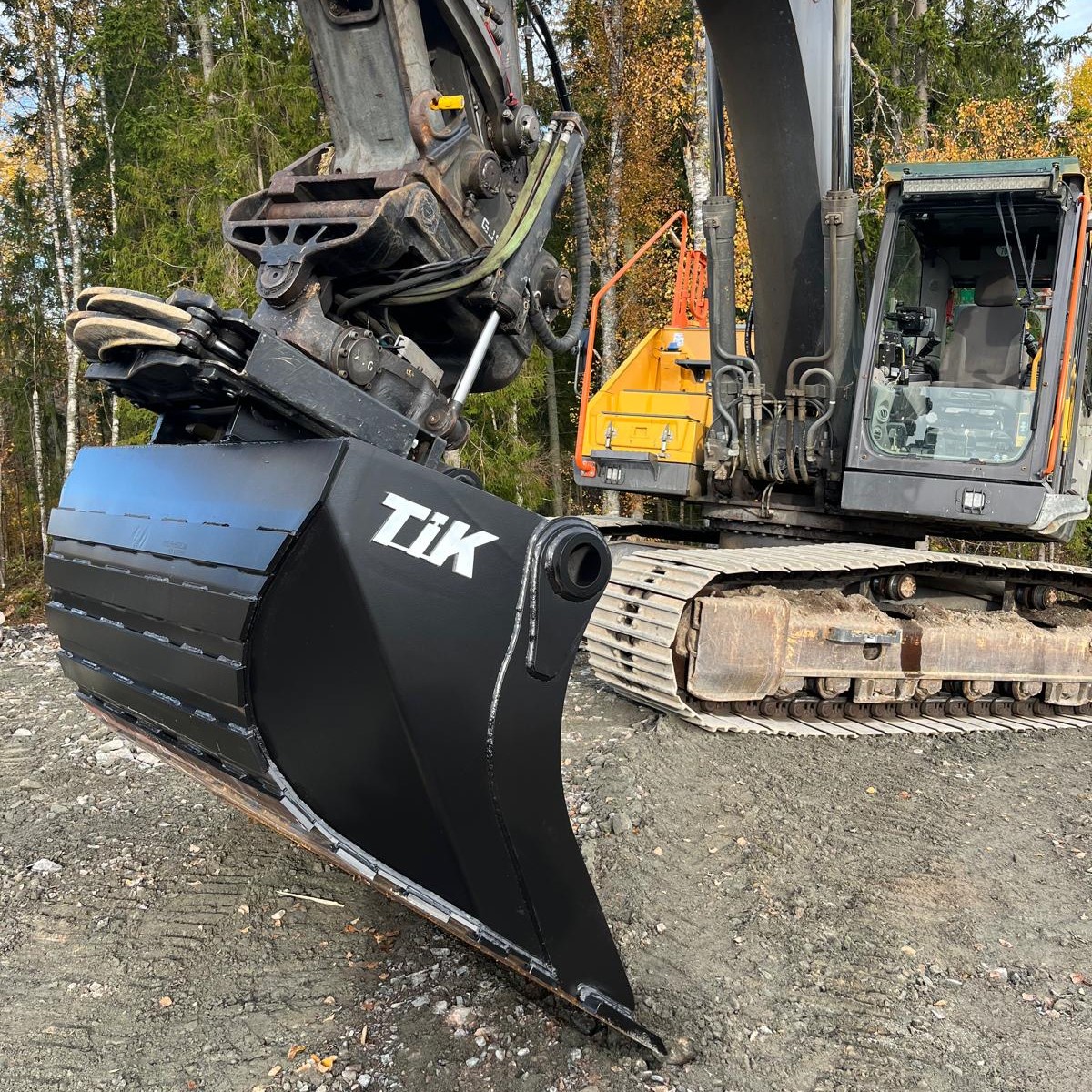 Planeringsskopa grävmaskin 800 liter , 170 cm. S60, SMP2, B20 - 2