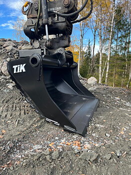 Planeringsskopa grävmaskin 1200 liter, 190 cm. S70, B20, B27