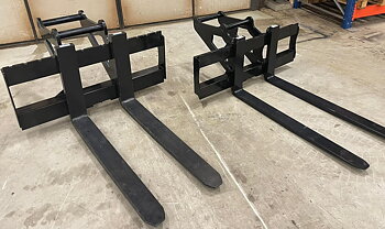 Pallgafflar grävmaskin 2,5 ton S45