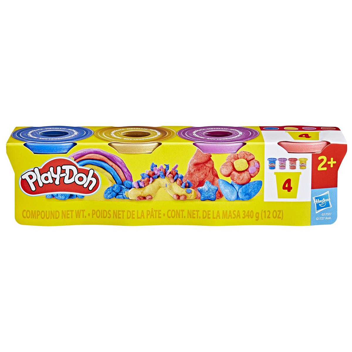 Play-Doh Lera 4-Pack Metallic - 3