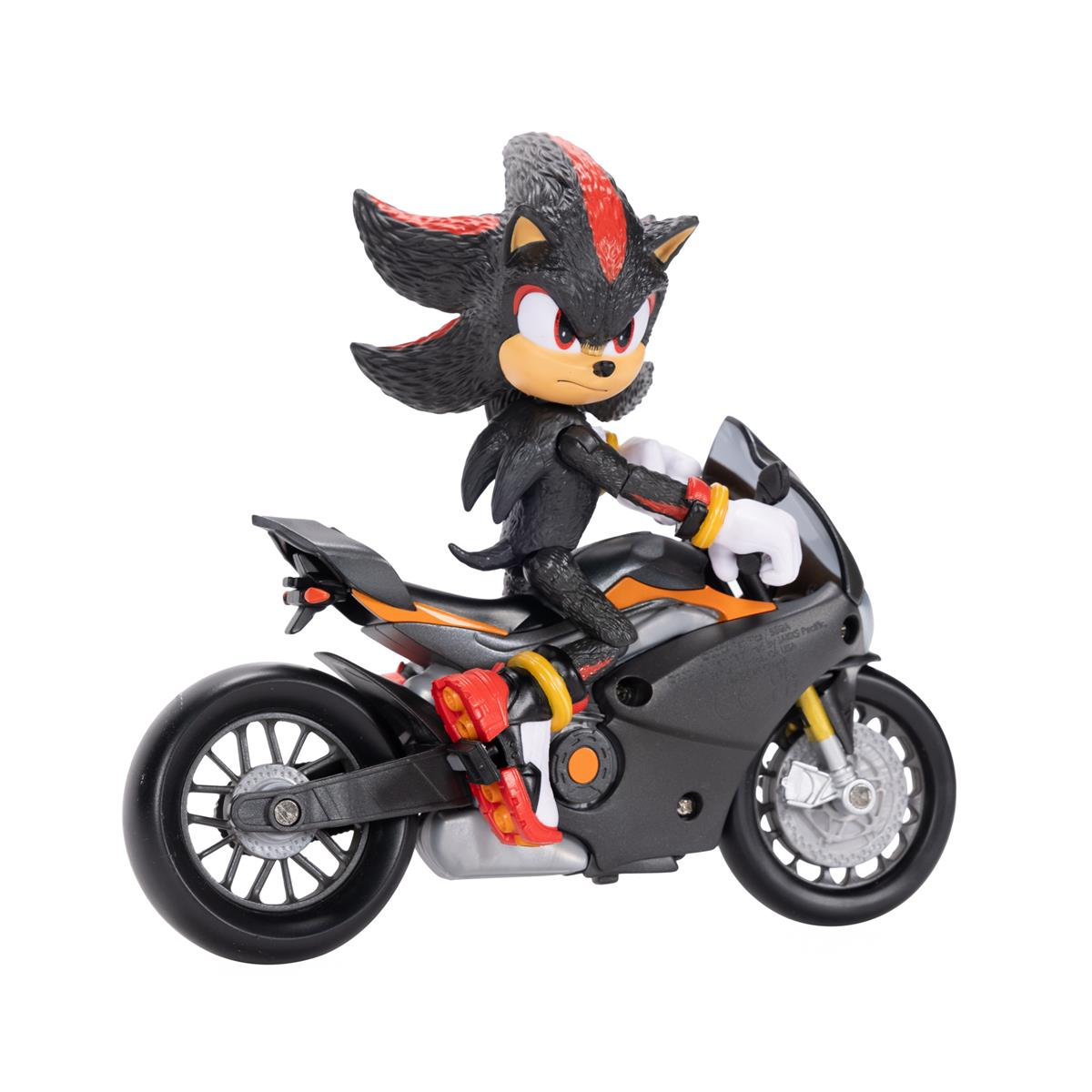 SONIC 3 Movie Figure & Vehicle Shadow & Motorcycle - 3