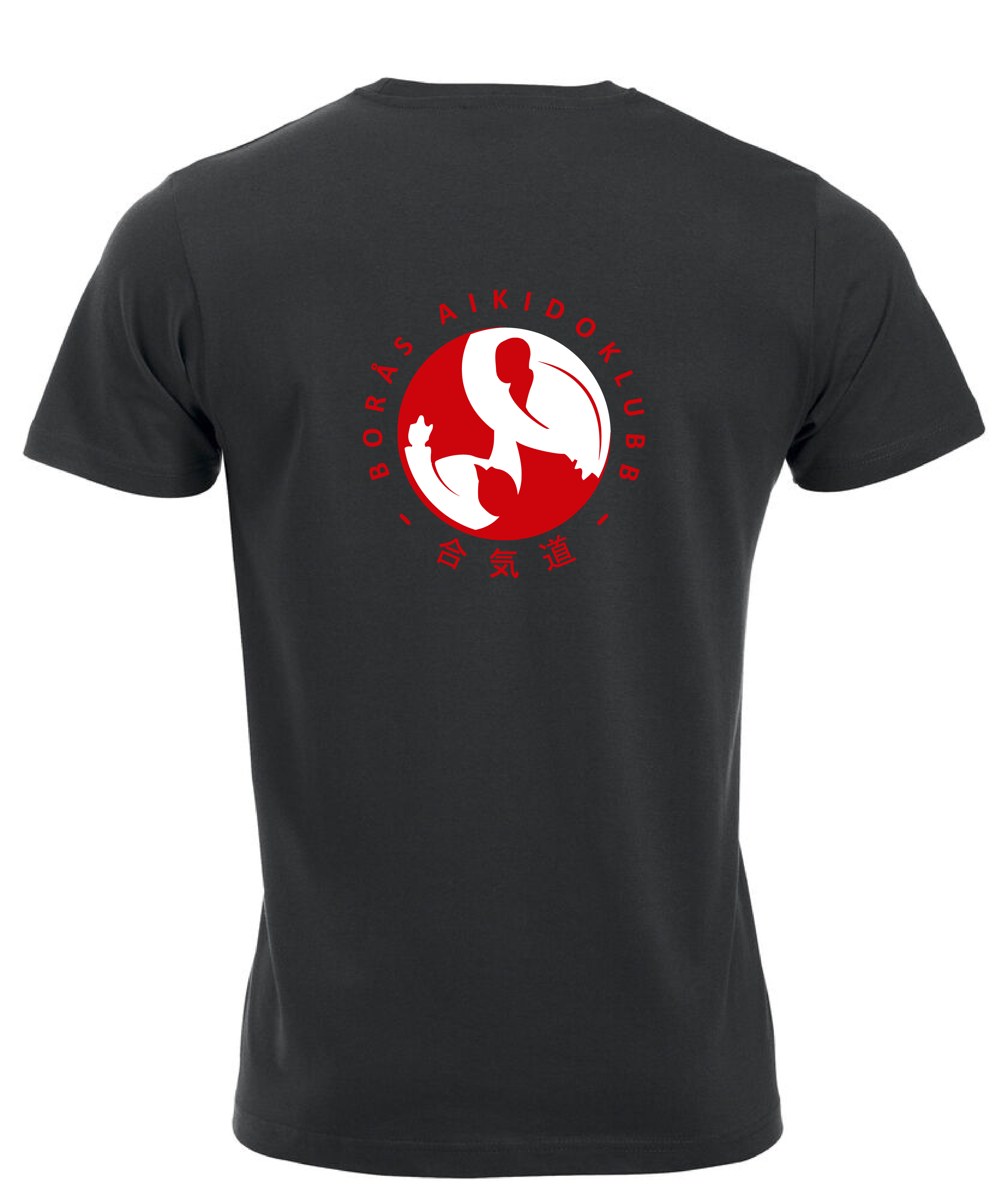 T-shirt Bomull Borås Aikido 