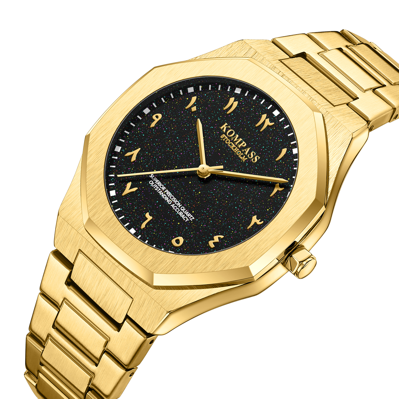 Kompass Star-Dust Arabic Gold Black – bild 2