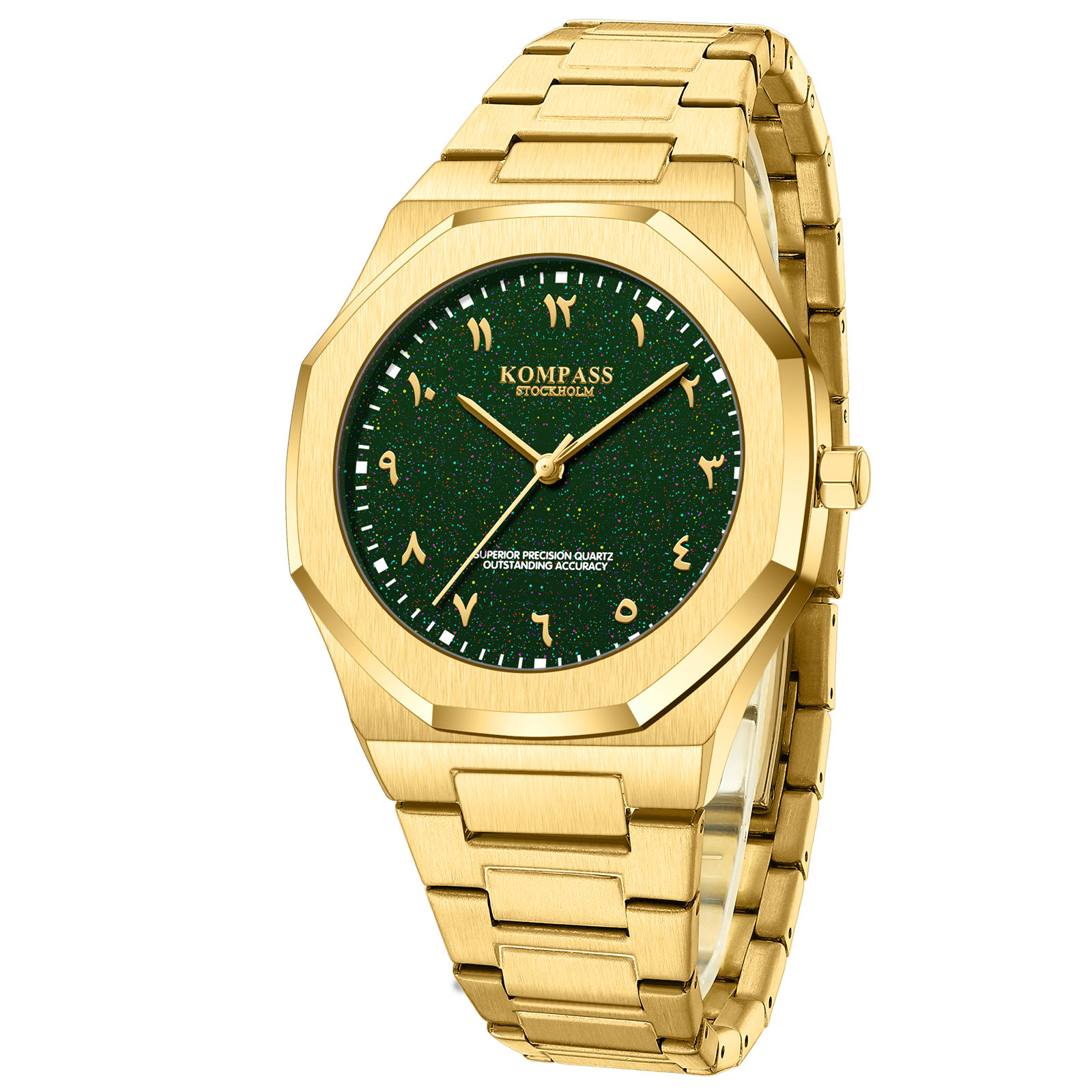 Kompass Star-Dust Arabic Gold Green – bild 2