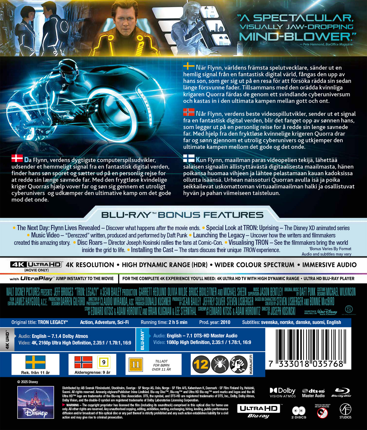 Tron Legacy (4K Ultra HD + Blu-ray) - 2
