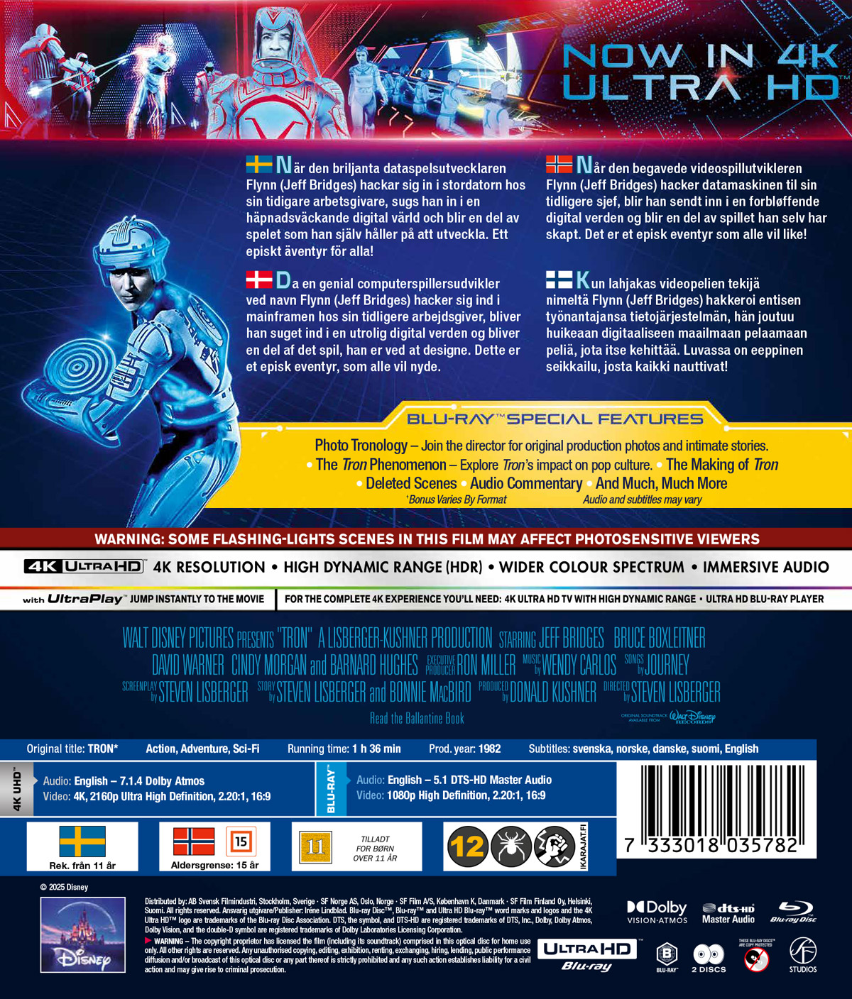 Tron (1982) (4K Ultra HD + Blu-ray) - 2