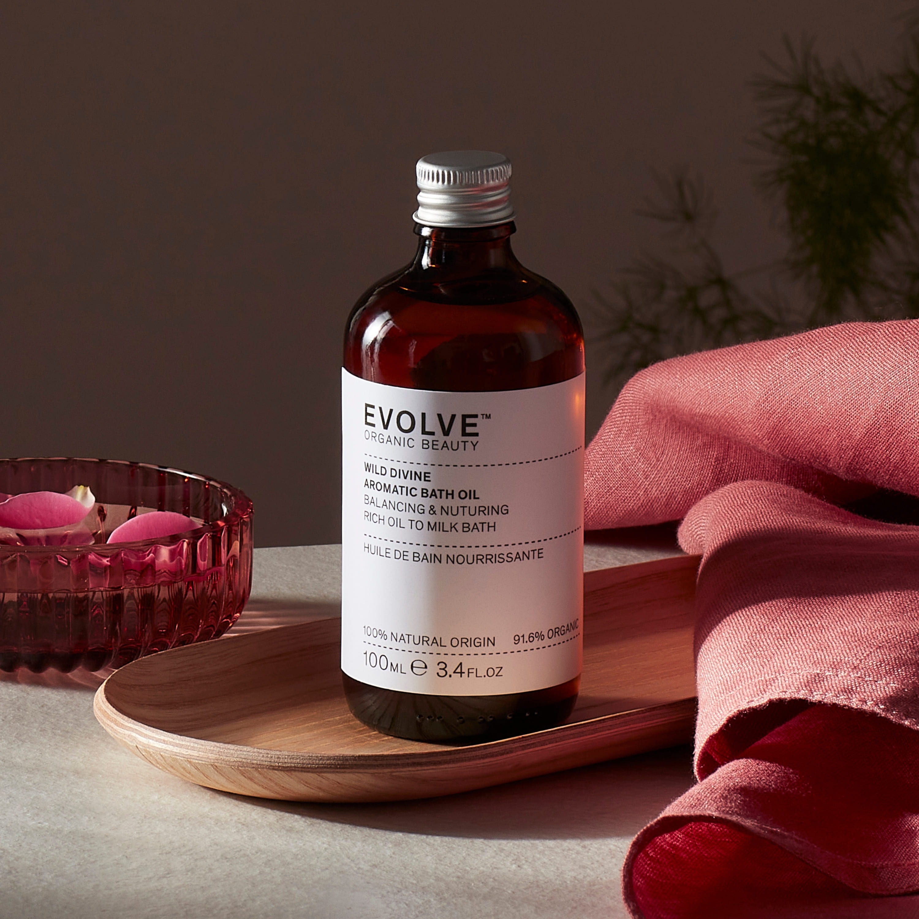 EVOLVE Wild Divine Aromatic Bath Oil 100m - 2