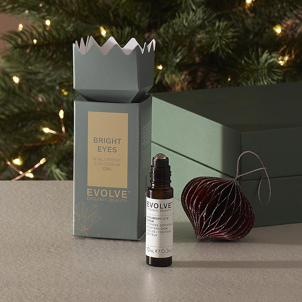 EVOLVE BRIGHT EYES Gavepakke m/ Hyaluronic Eye Serum (full size) - 2