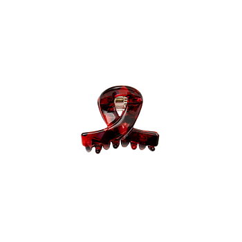 Hair claw Slim Ruby Red 4 cm