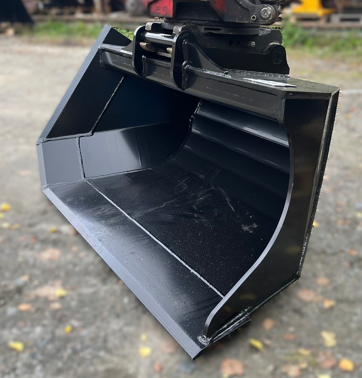 Vägverksskopa tre i en 450 liter, bredd 150 cm. S45, S50