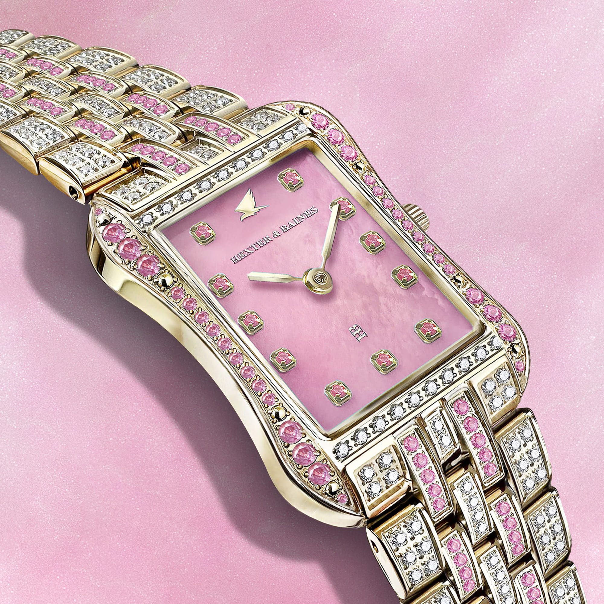 H&B Cronvas Pearl, Rose & White - 7