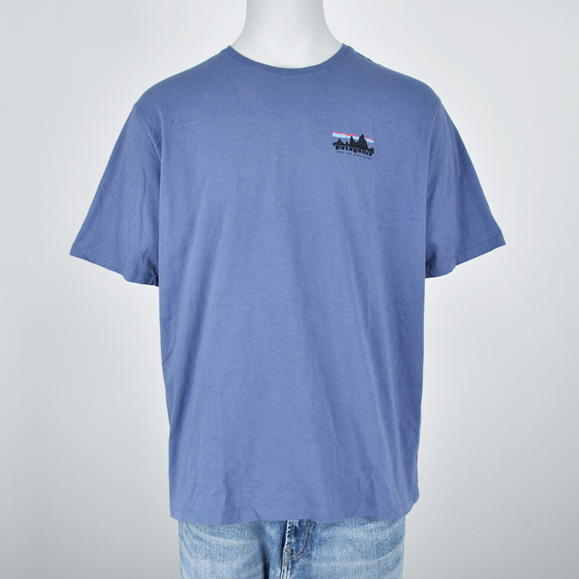 Patagonia - 73 Skyline Organic T-Shirt Current Blue - 2