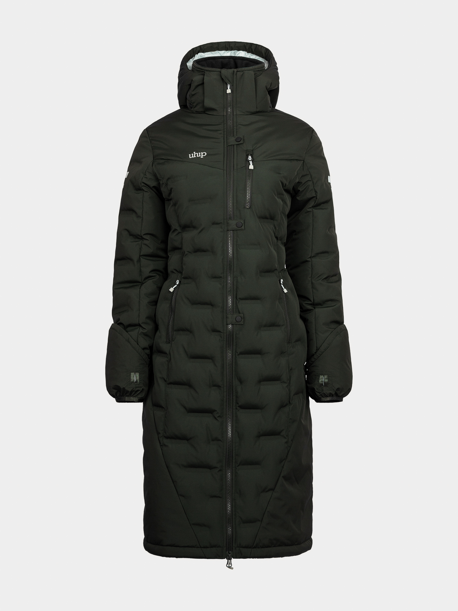 Uhip Ice Coat Winter Parka - Dark Green