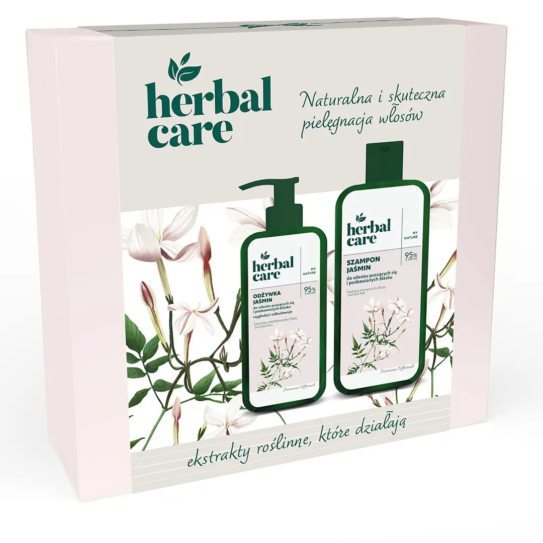 Hårvårdspaket med jasmin – naturligt glansigt och lent hår