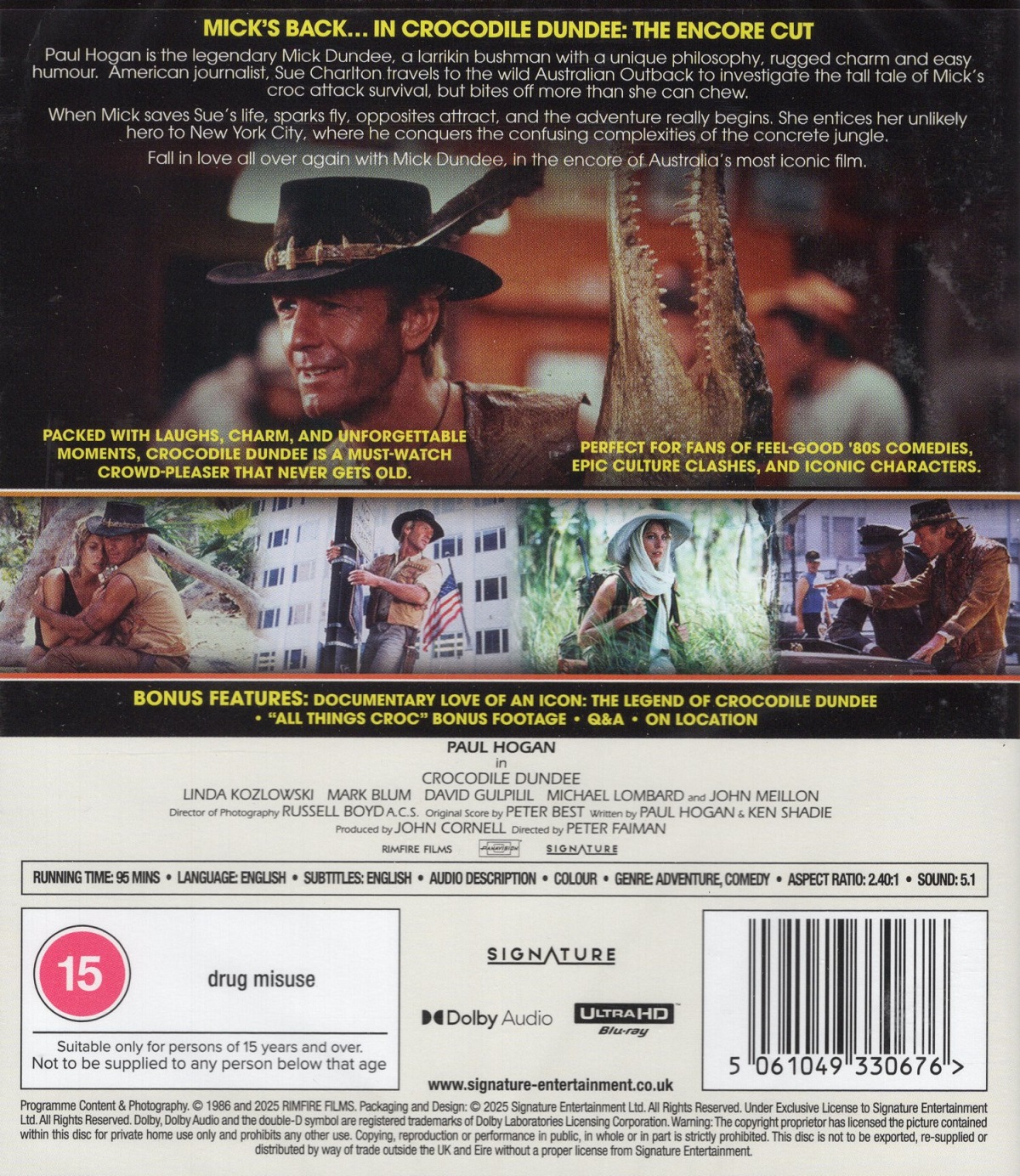 Crocodile Dundee (ej svensk text) (4K Ultra HD) - 2