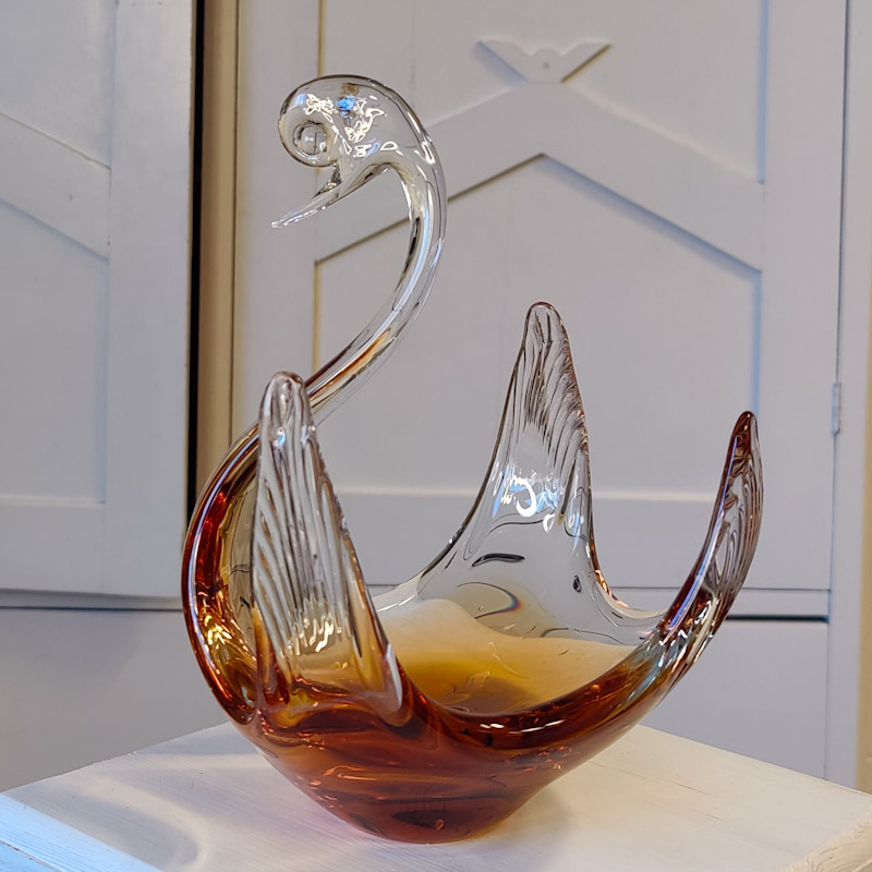 Skål figurin i glas - 4