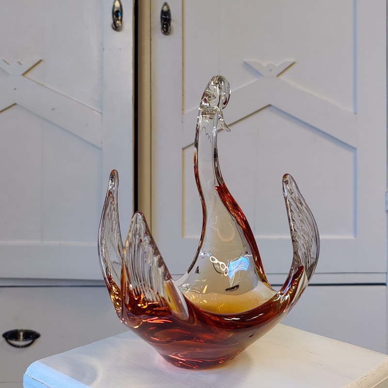 Skål figurin i glas - 3