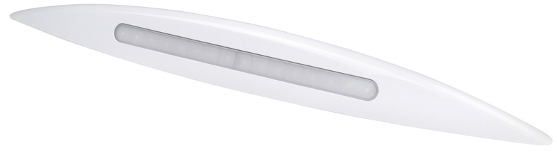Outdoor lamp LED white with gutter