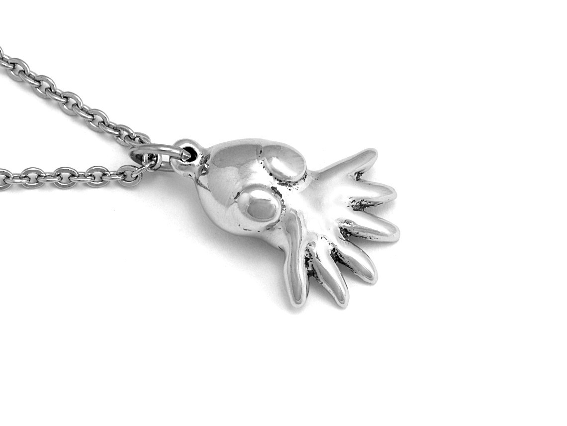 Bebis Bläckfisk Halsband, Handgjort Djur Smycke - 2