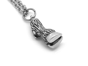 Bockfot Halsband, Handgjort Getklöv Smycke