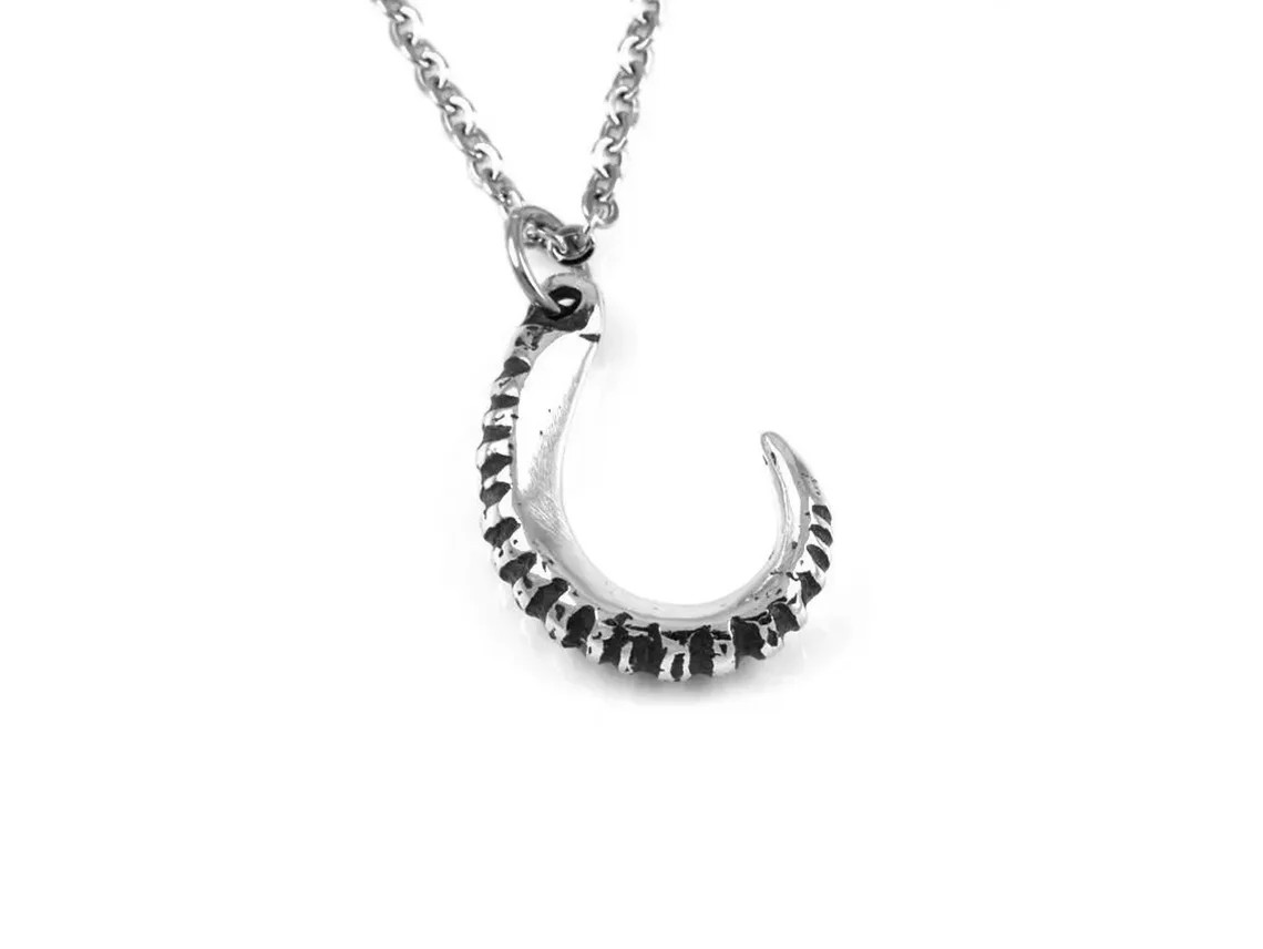 Gethorn Halsband, Handgjort Djurhorn Smycke