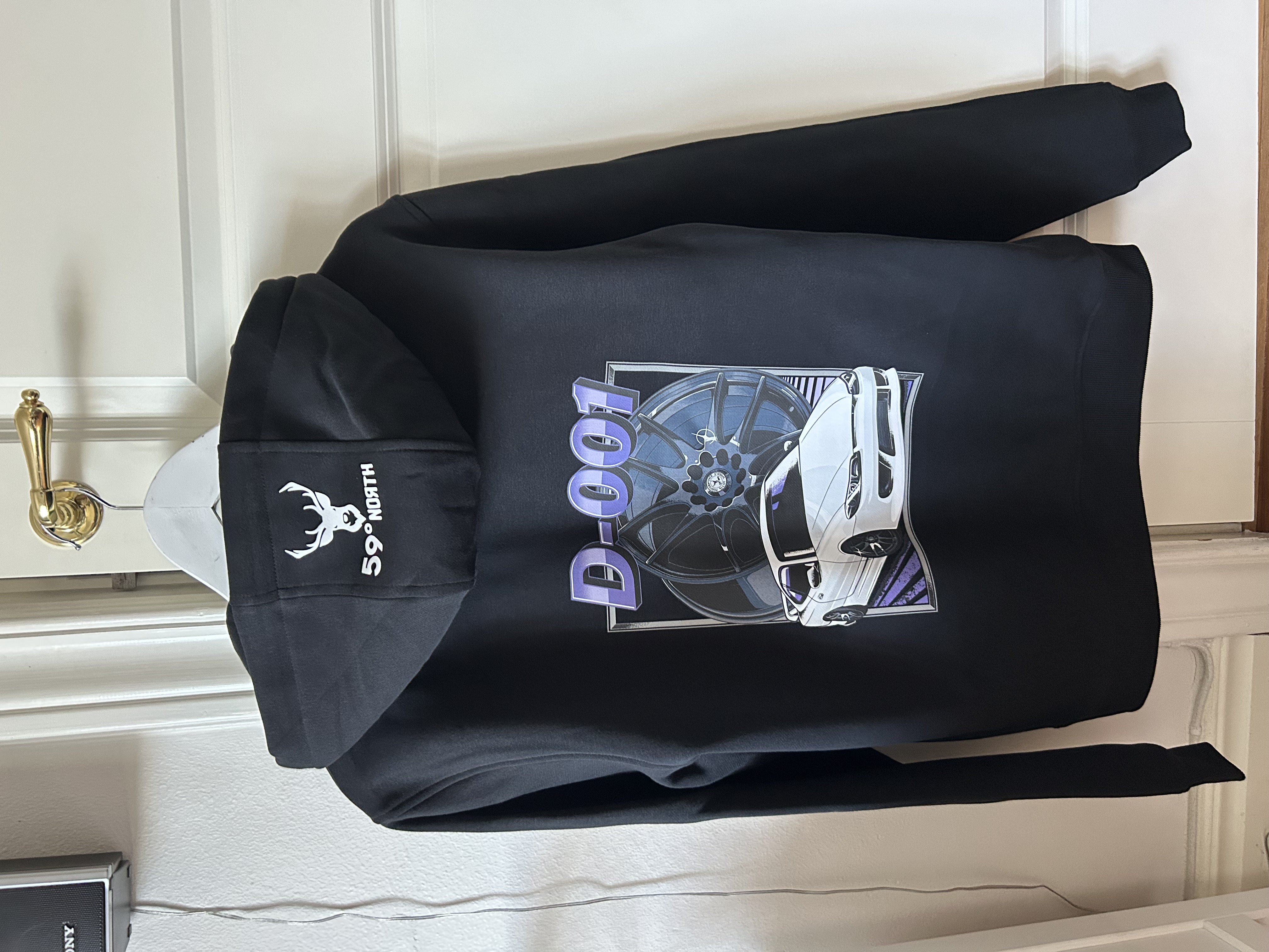 59°North Wheels Hoodie "D-001" svart - 3
