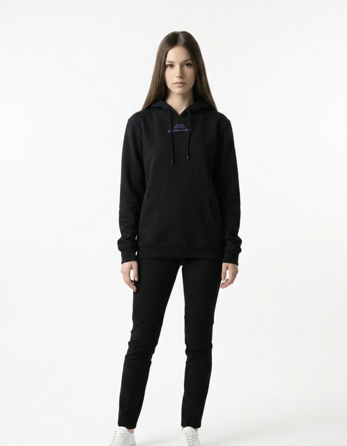 59°North Wheels Hoodie "D-001" svart - 2