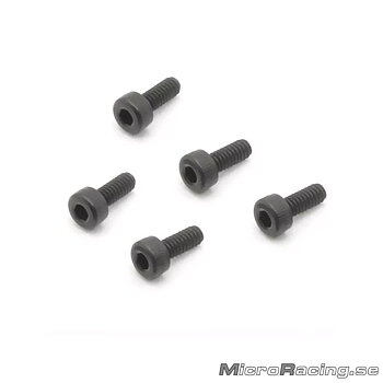 KYOSHO - M2x5mm Skruv, Cap, Insex, Stål, 5st
