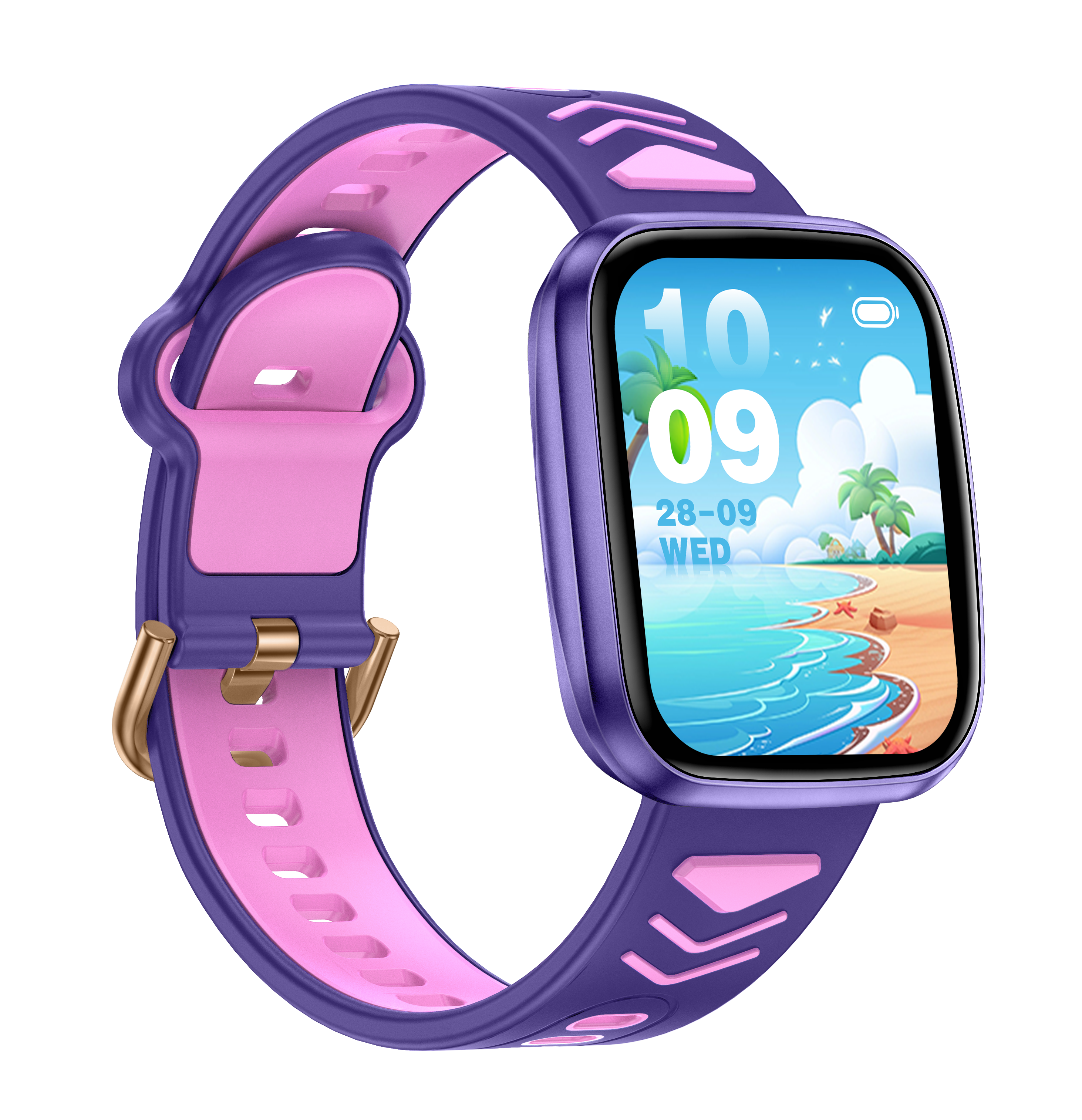 Safebuddy Smart Watch Kids Purple - 21