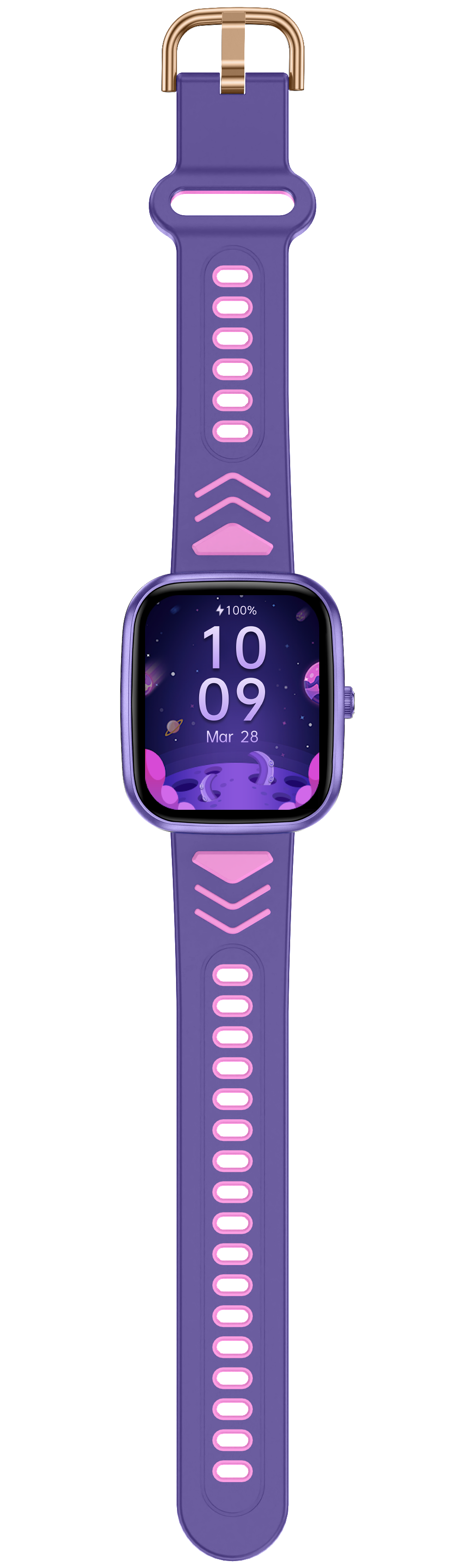 Safebuddy Smart Watch Kids Purple - 48