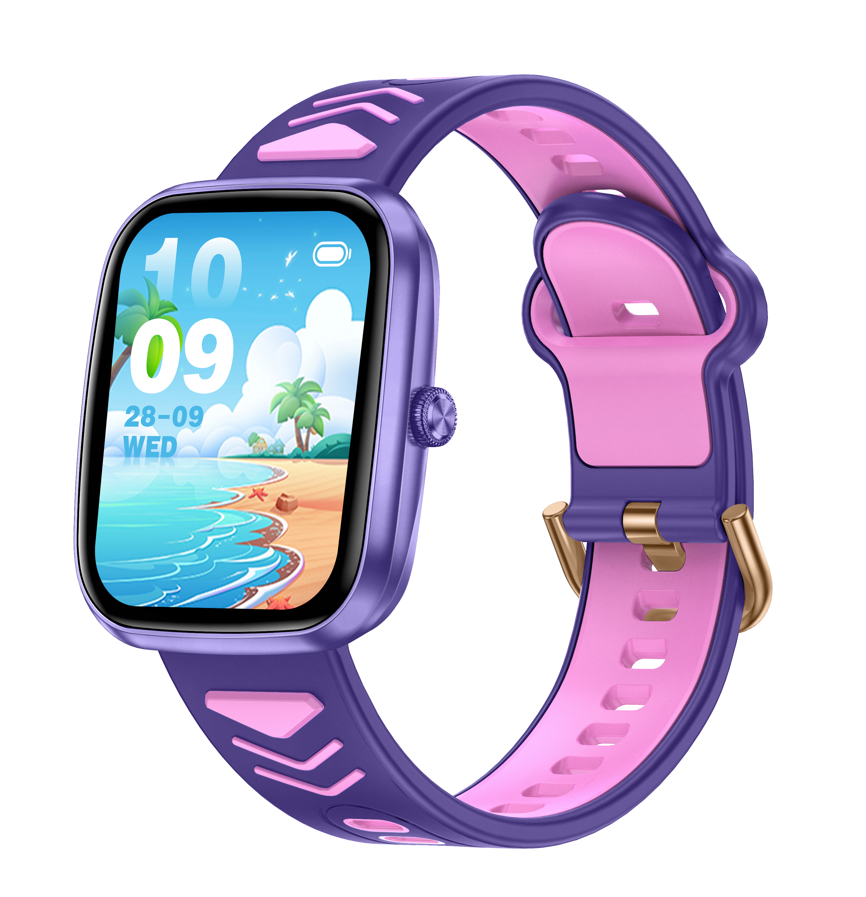 Safebuddy Smart Watch Kids Purple - 16