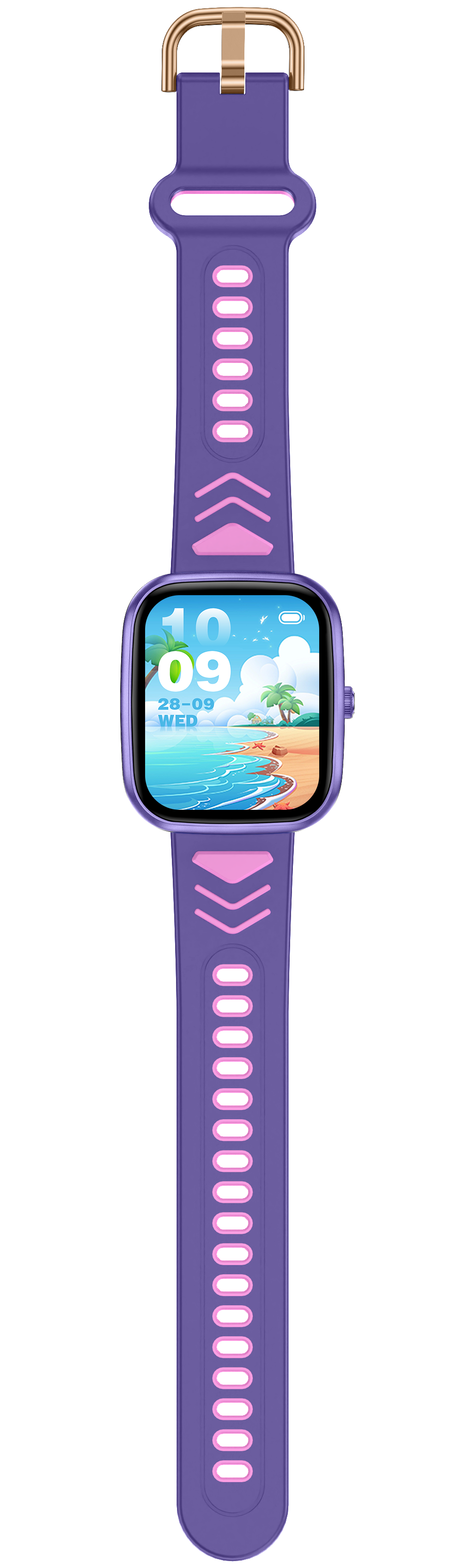 Safebuddy Smart Watch Kids Purple - 46