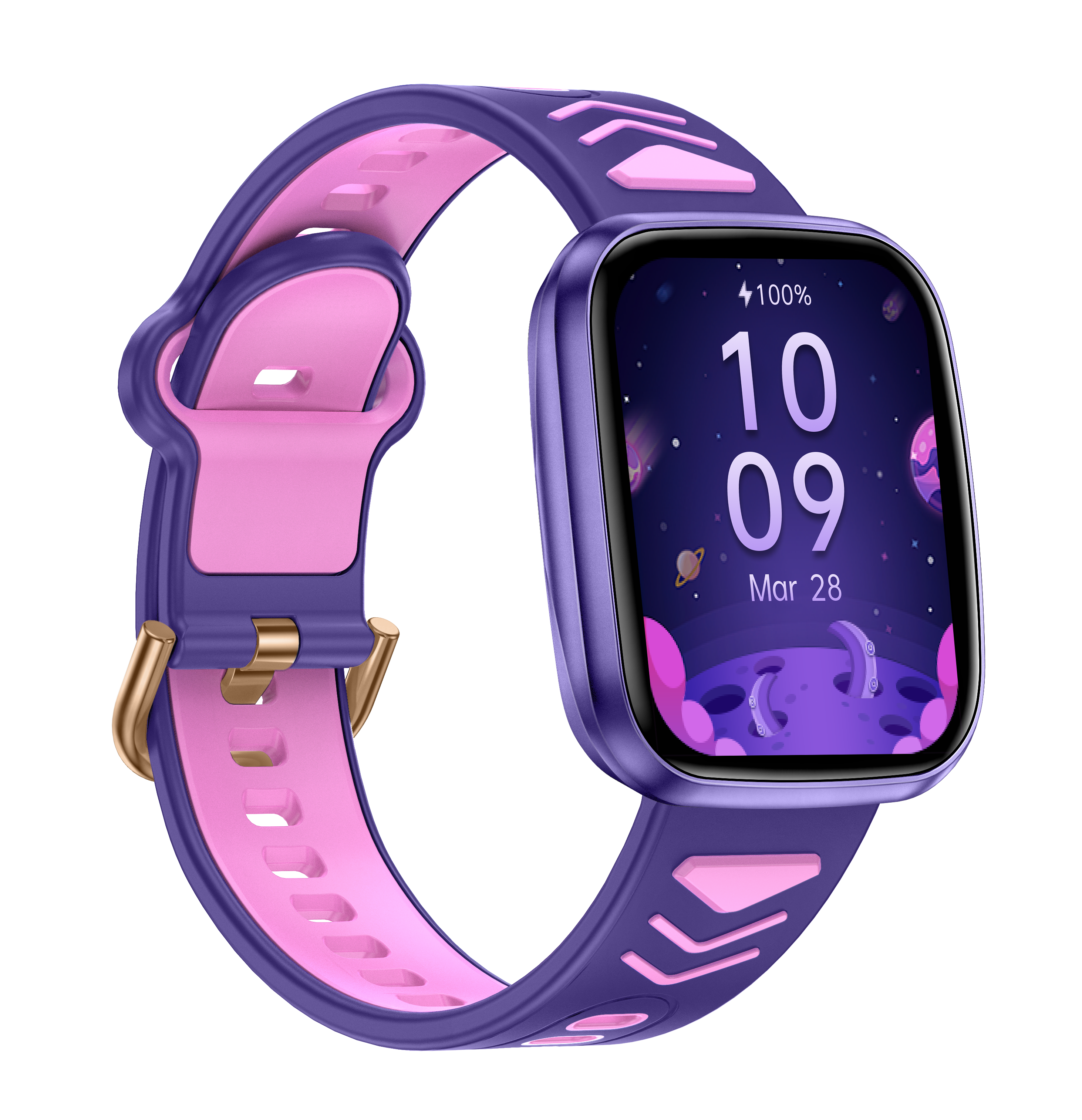 Safebuddy Smart Watch Kids Purple - 23