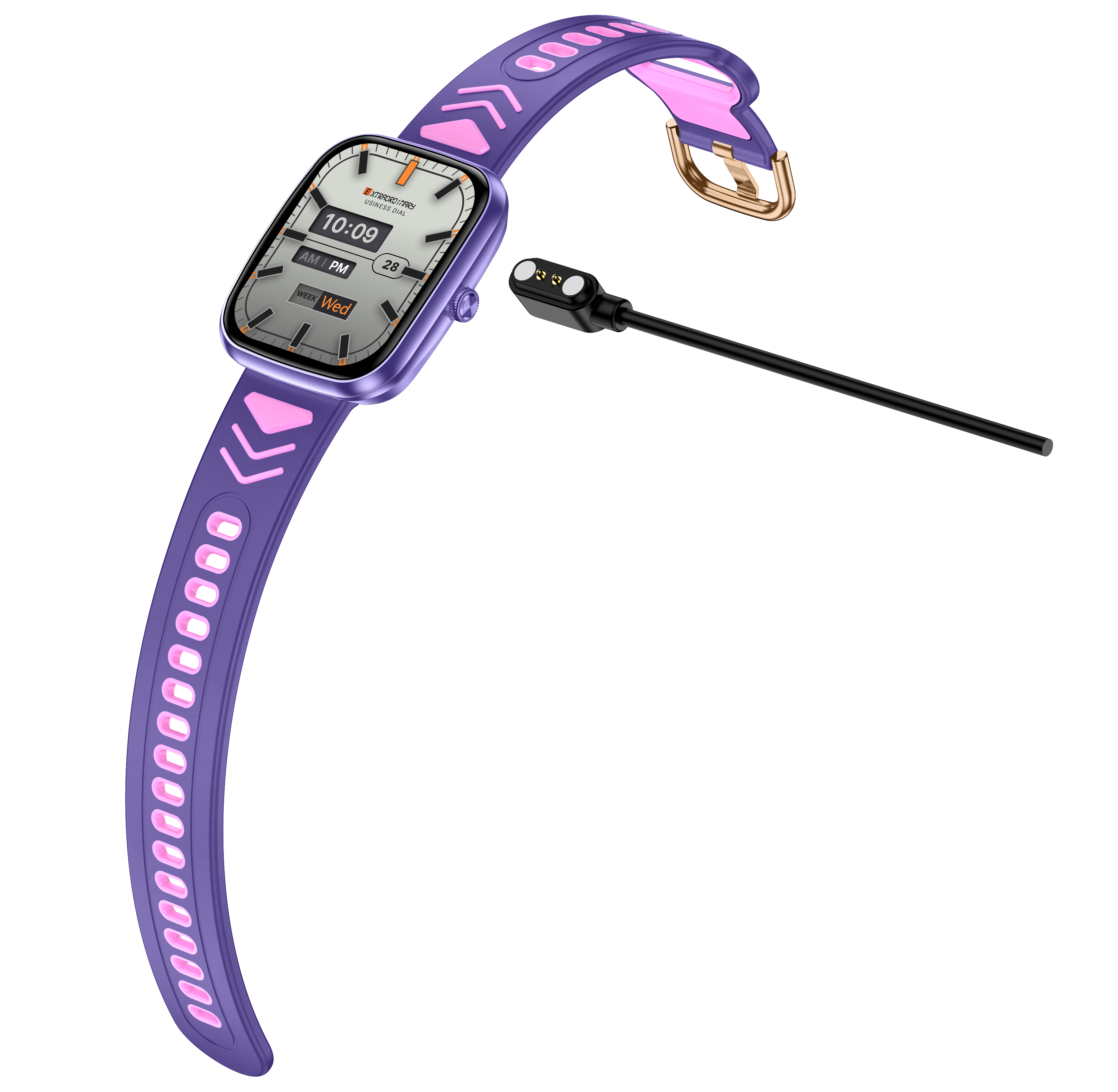 Safebuddy Smart Watch Kids Purple - 43