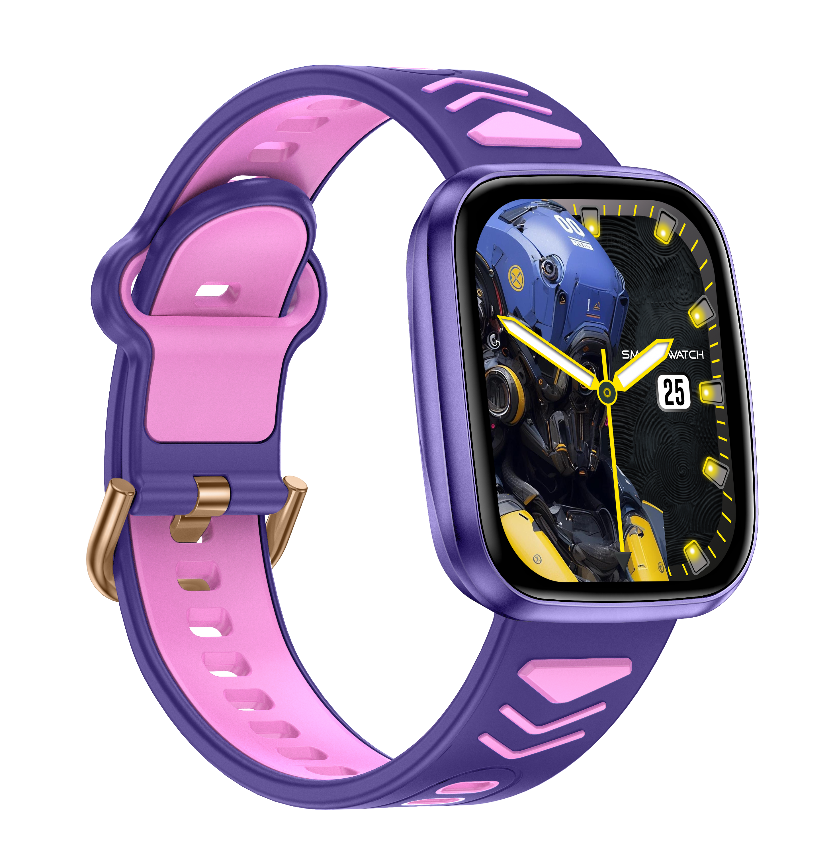 Safebuddy Smart Watch Kids Purple - 2