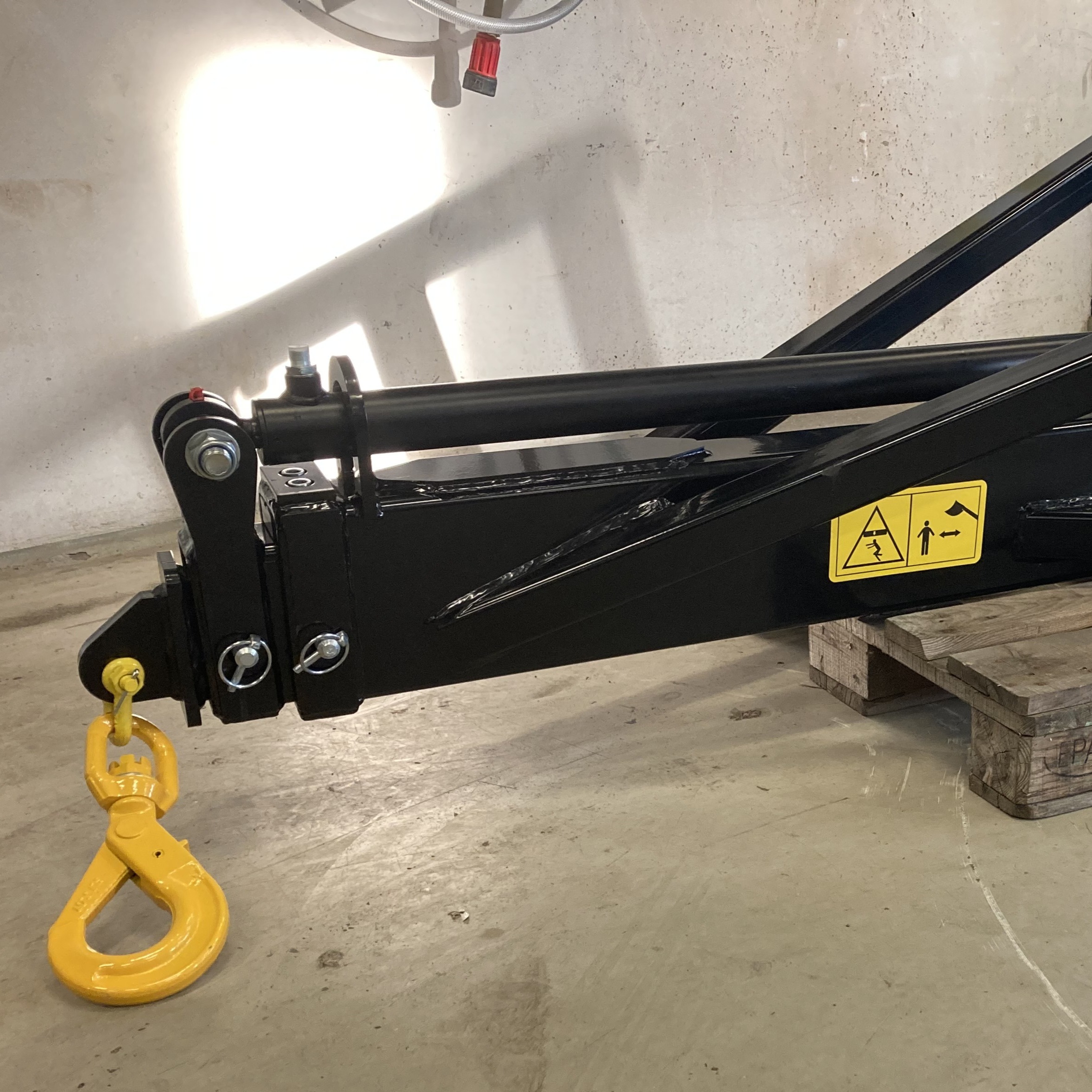 Kranarm utskjut max 5,0 meter Hydraulisk - 2