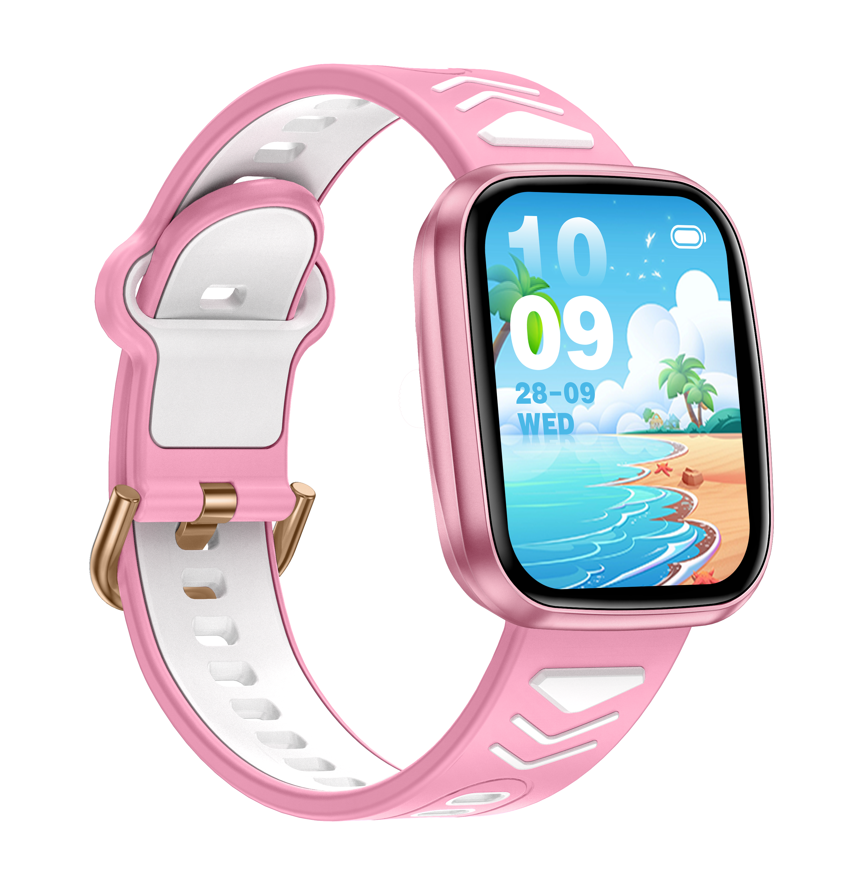 Safebuddy Smart Watch Kids Pink - 21