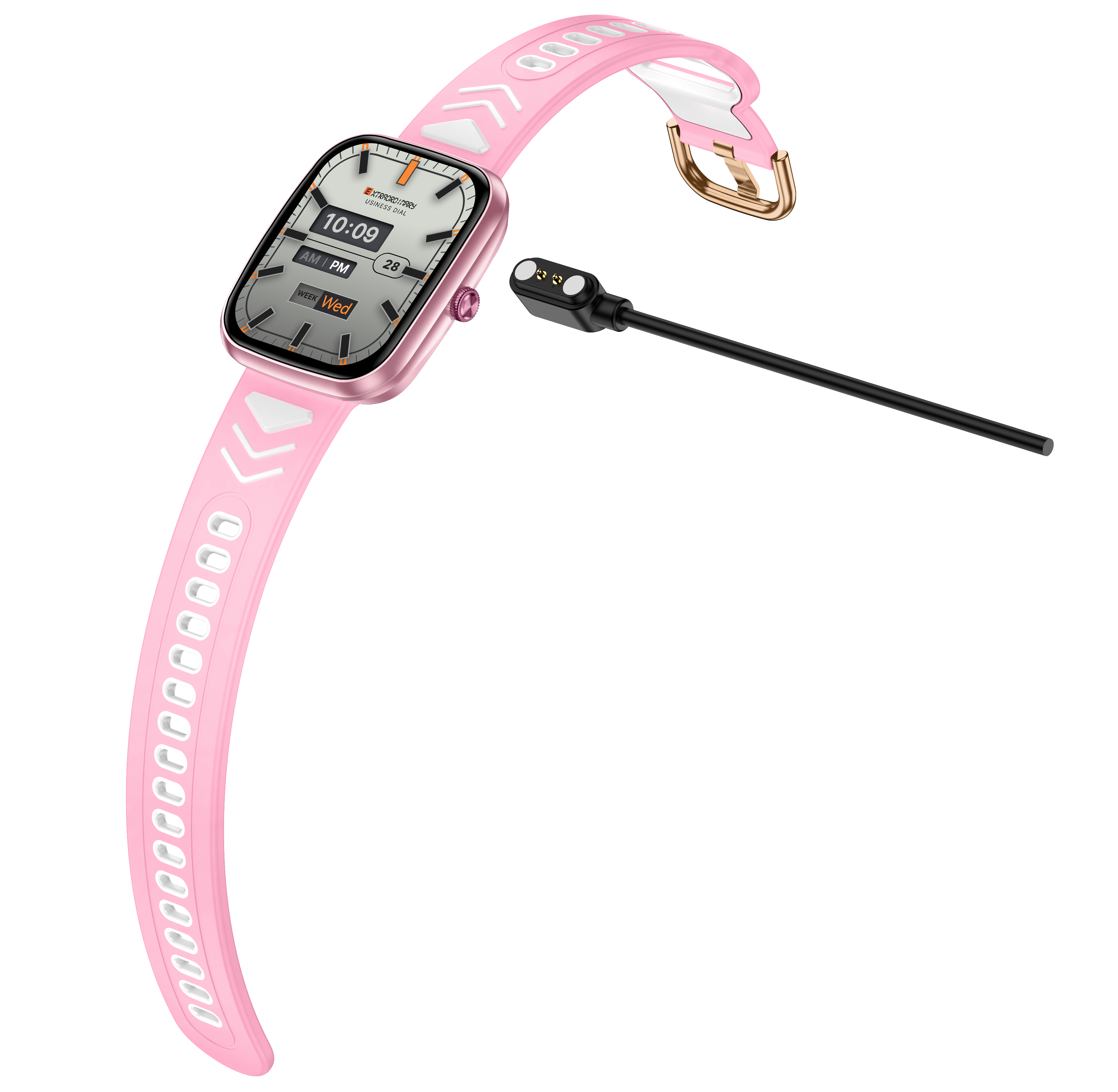 Safebuddy Smart Watch Kids Pink - 43